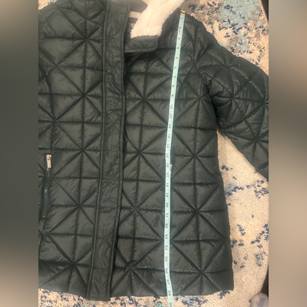 Steve Madden Dark Green Quilted Puffer Jacket Size XL NWOT - Picture 7 of 8
